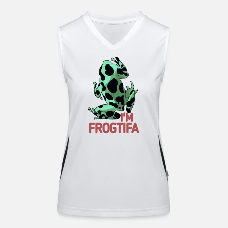 Je m’appelle Frogtifa Débardeur respirant contrasté Femme
