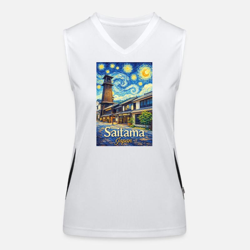 Saitama, Japan Women's Functional Contrast Tank Top