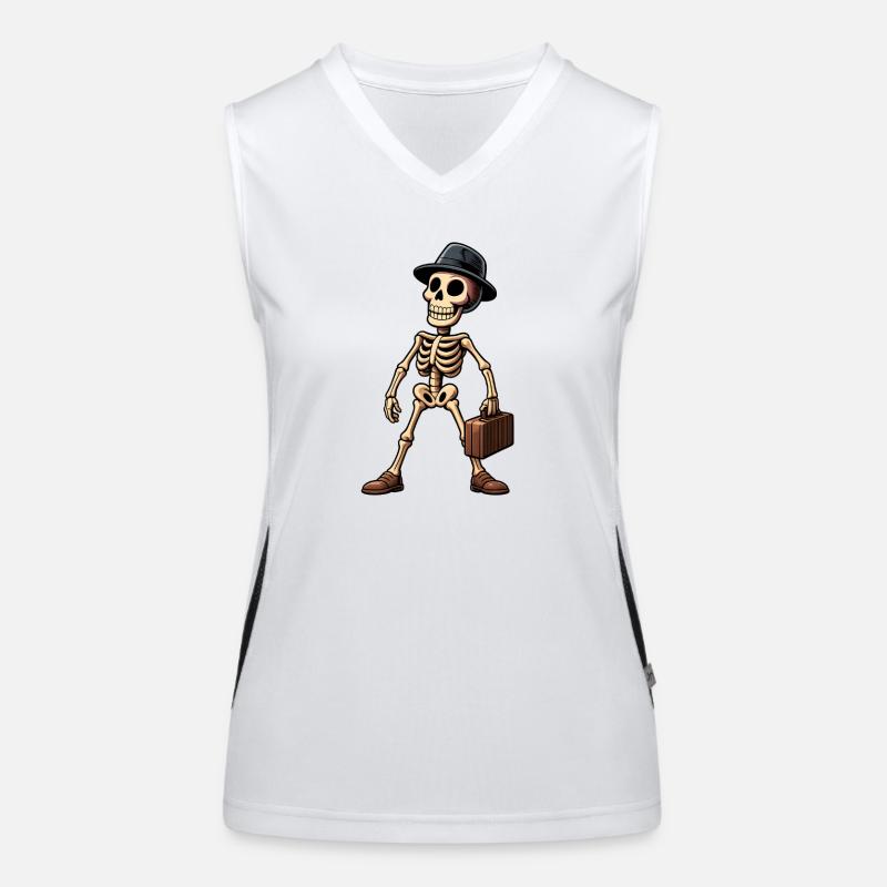 Mortimer Stride Star der Internet Short-Serie Funktionelles Kontrast-Tank Top für Frauen