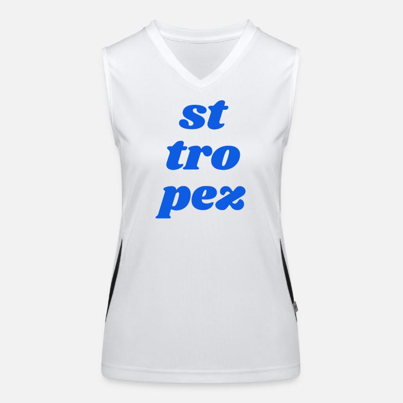 St Tro Pez Débardeur respirant contrasté Femme