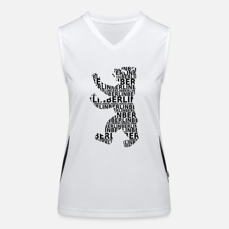 berlin bear berlin Women's Functional Contrast Tank Top