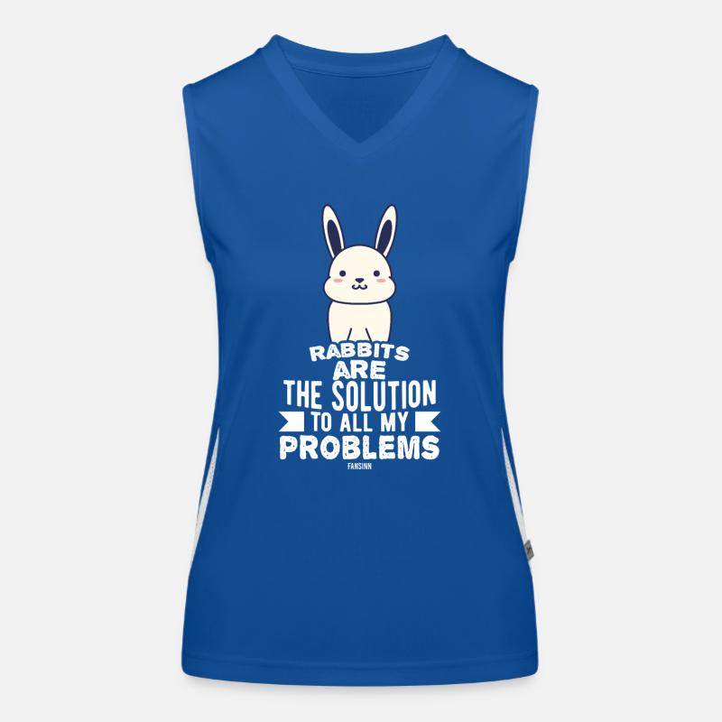 Lapin rongeur Lapin Pet Débardeur respirant contrasté Femme