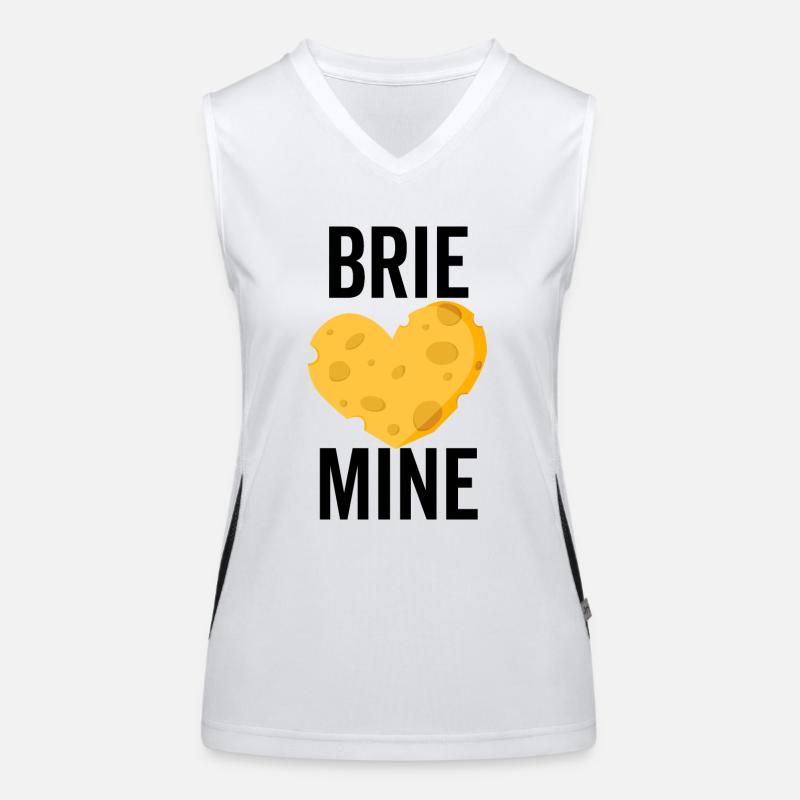 Brie Mine Débardeur respirant contrasté Femme