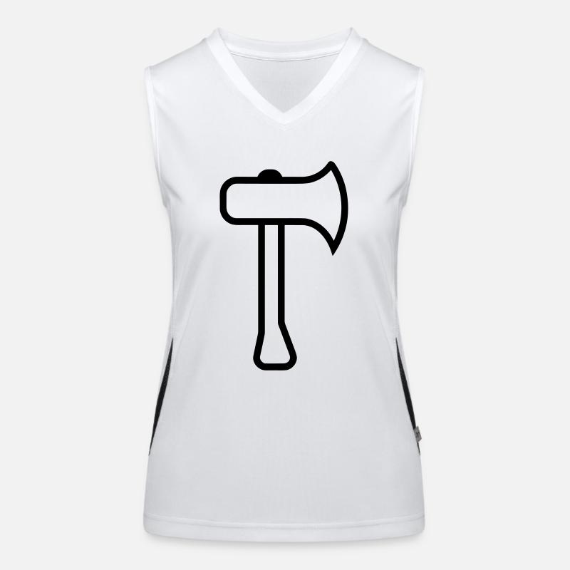 hache Débardeur respirant contrasté Femme