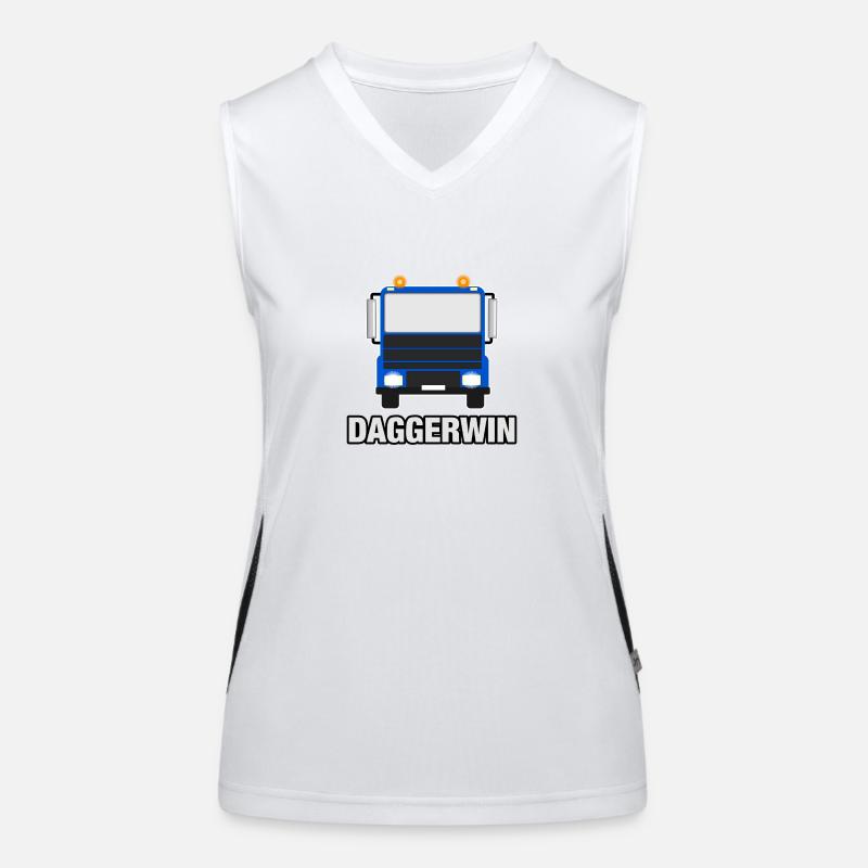 Daggerwin Full Colour Mug Women's Functional Contrast Tank Top