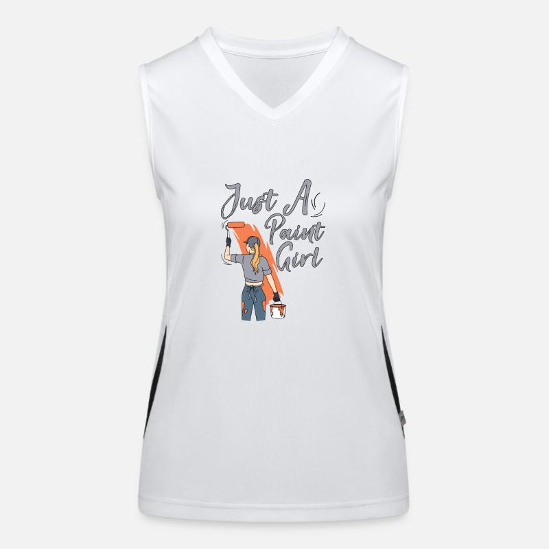 Professional House Painter & Decorator Gift ideas Funktionelles Kontrast-Tank Top für Frauen