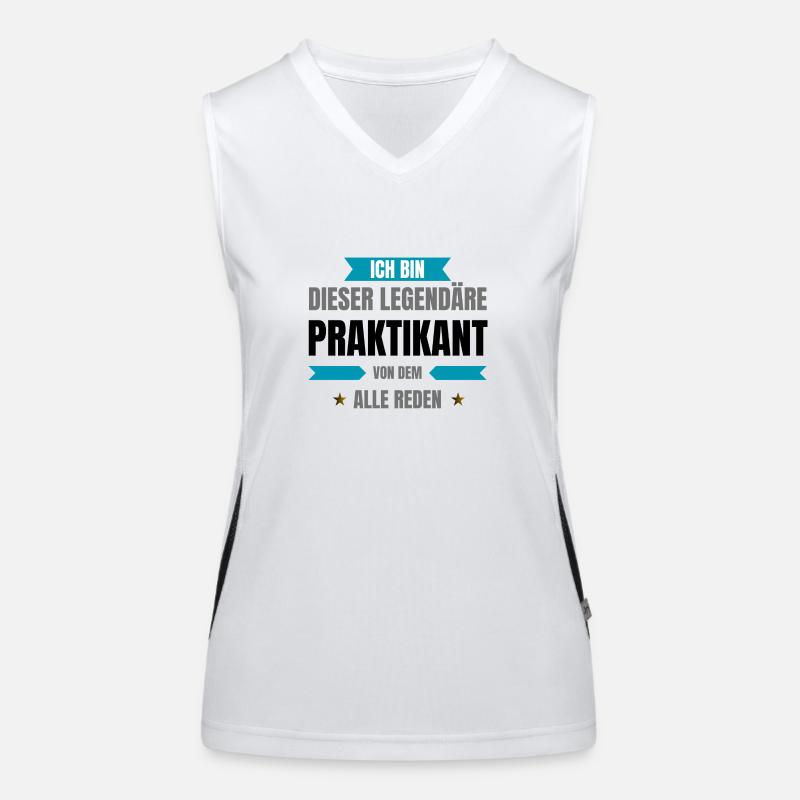 Legendary Intern Women's Functional Contrast Tank Top