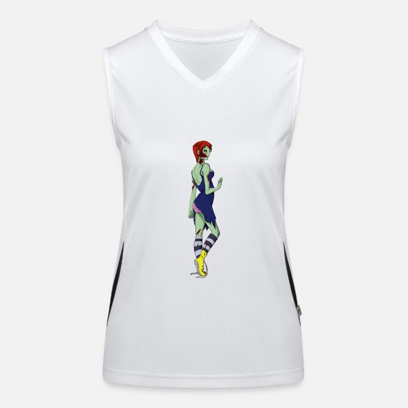 Zombie Lady Women's Functional Contrast Tank Top
