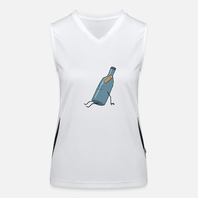 enterococci Women's Functional Contrast Tank Top