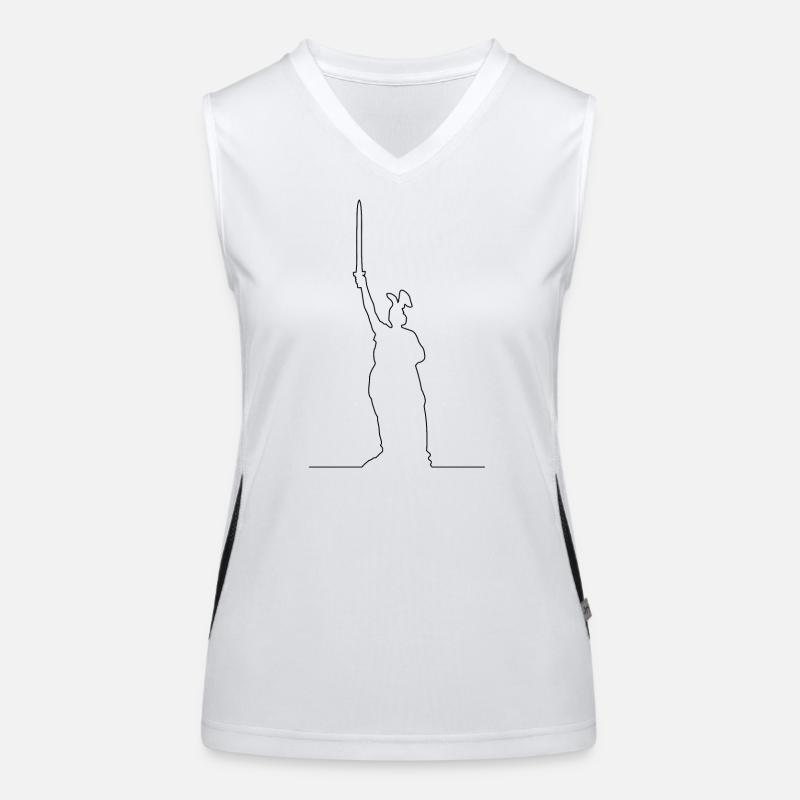 Contour du monument Hermann Débardeur respirant contrasté Femme