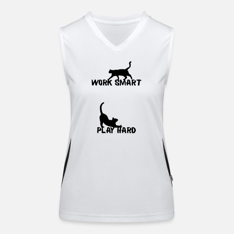 Work smart Funktionelles Kontrast-Tank Top für Frauen
