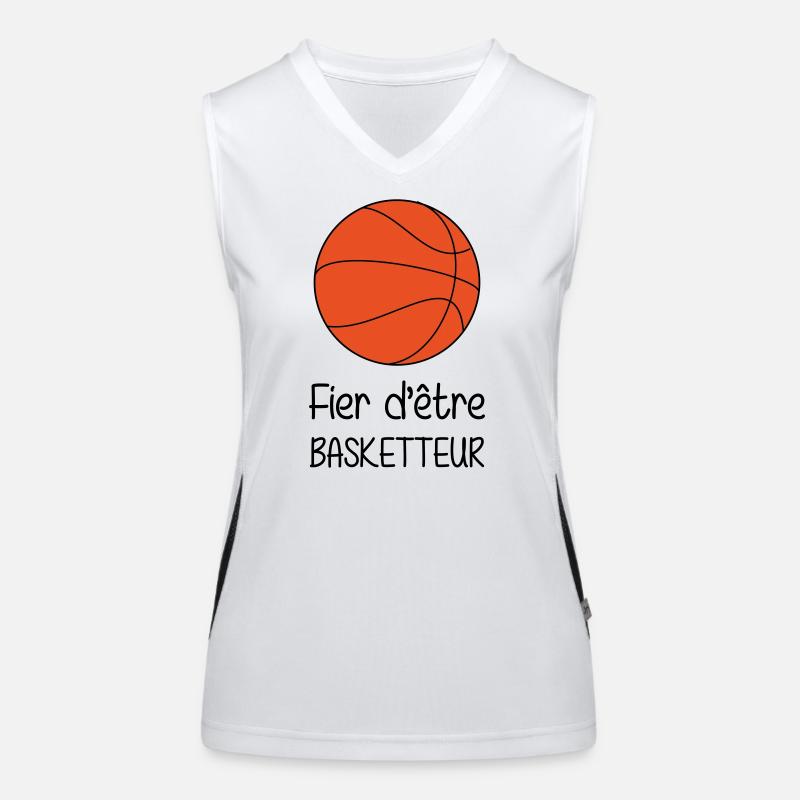 Proud to be a Basketball Player Women's Functional Contrast Tank Top
