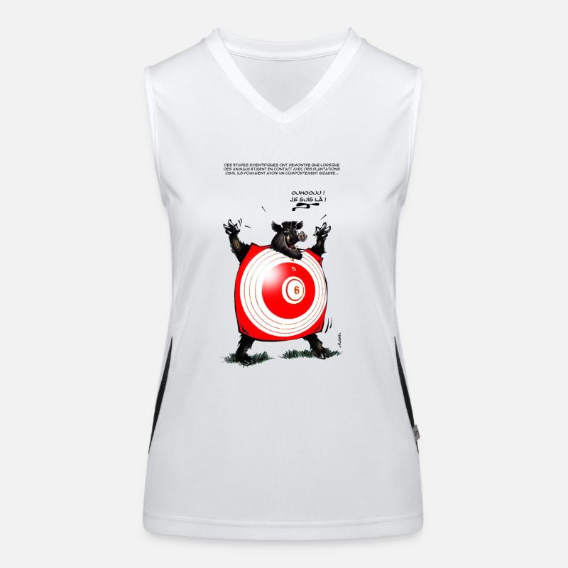 Pig Bizarre Women's Functional Contrast Tank Top