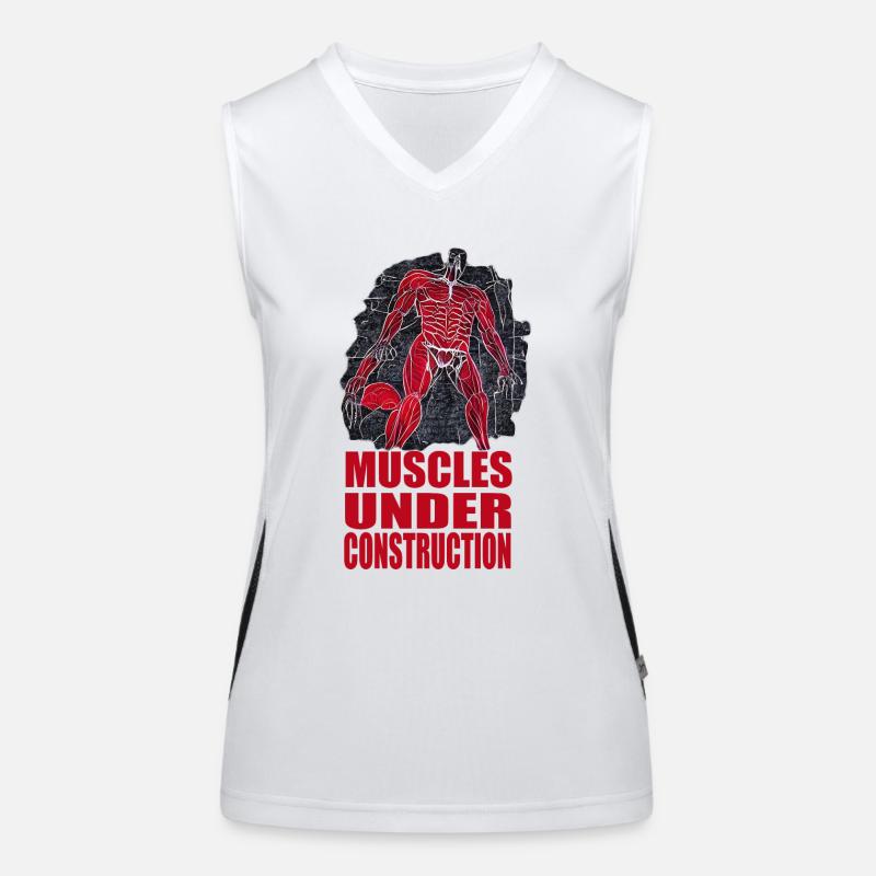 Muscles Under Construction Women's Functional Contrast Tank Top