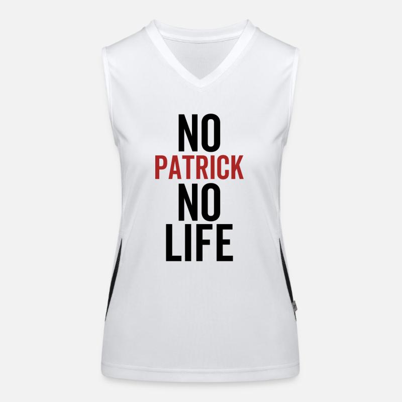 Pas de Patrick Pas de vie Débardeur respirant contrasté Femme