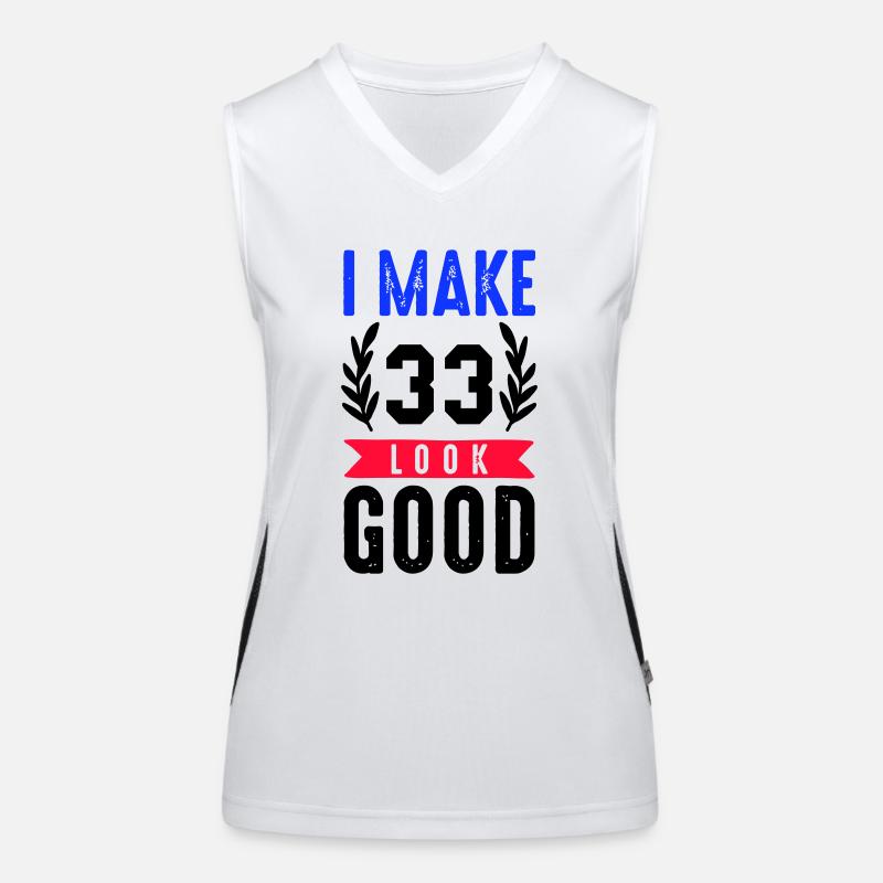 look good 33 Funktionelles Kontrast-Tank Top für Frauen