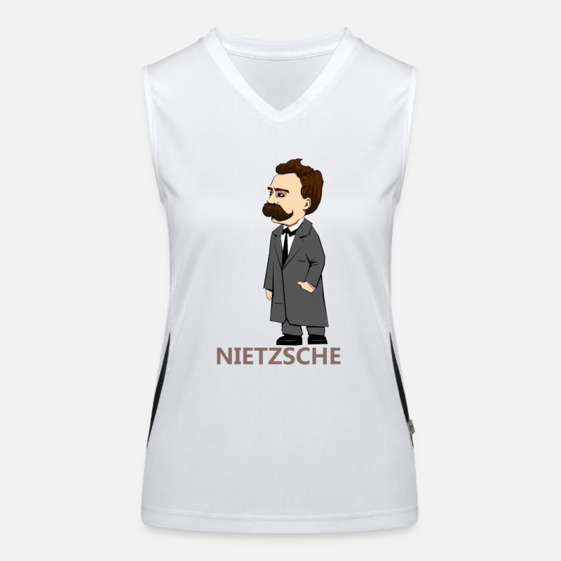 Nietzsche Débardeur respirant contrasté Femme