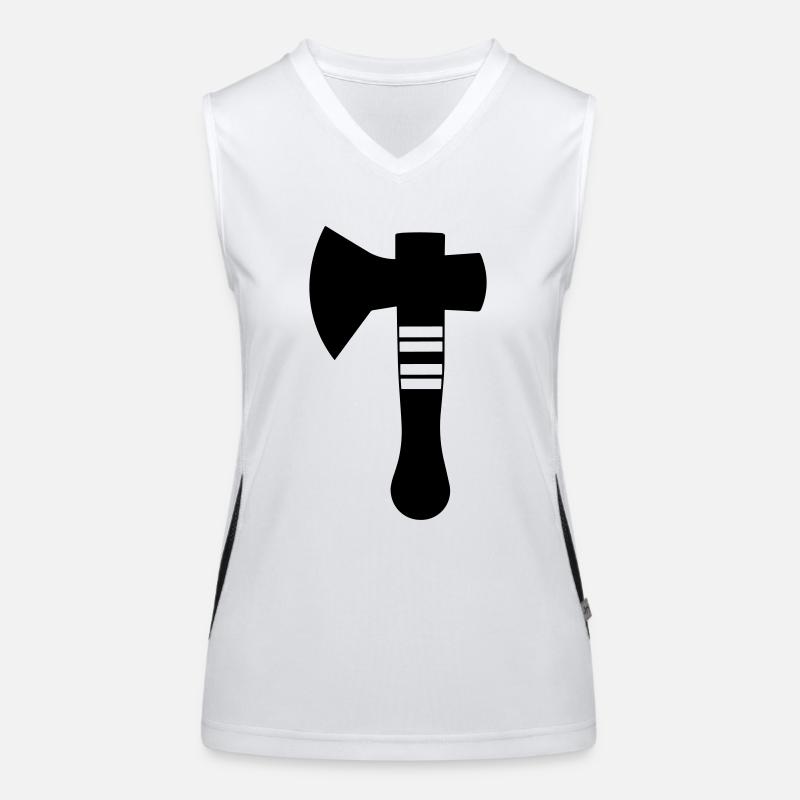 Axt Funktionelles Kontrast-Tank Top für Frauen