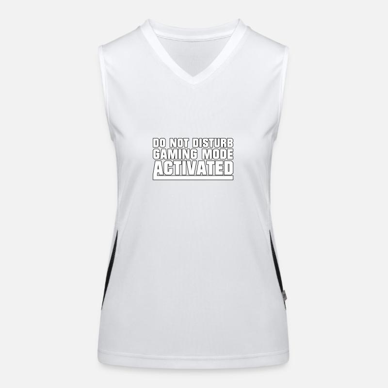 Do not disturb Gaming mode Activated Funktionelles Kontrast-Tank Top für Frauen