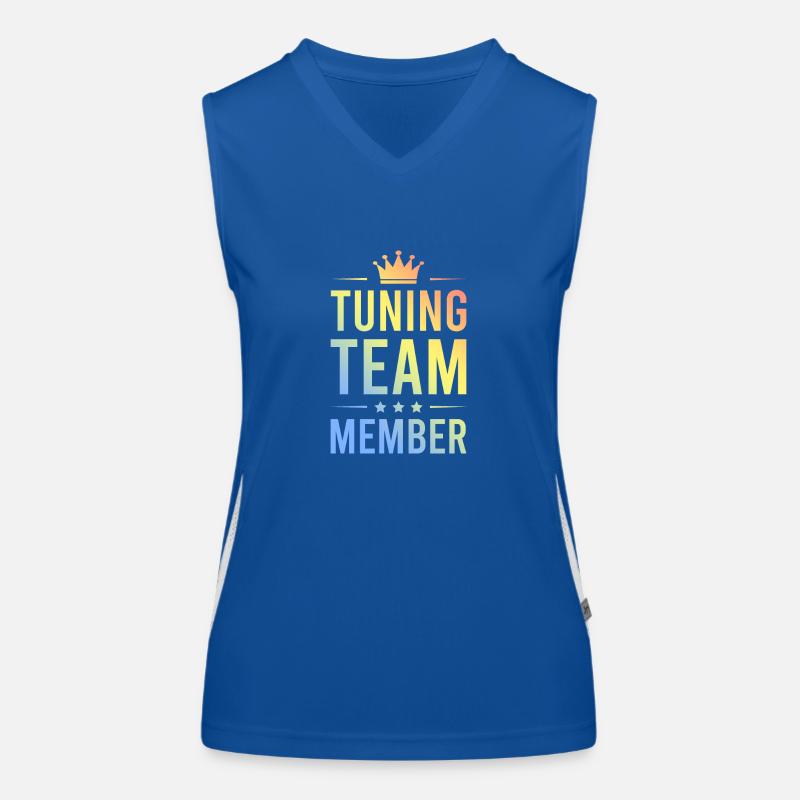 Tuning Team Bunt Débardeur respirant contrasté Femme