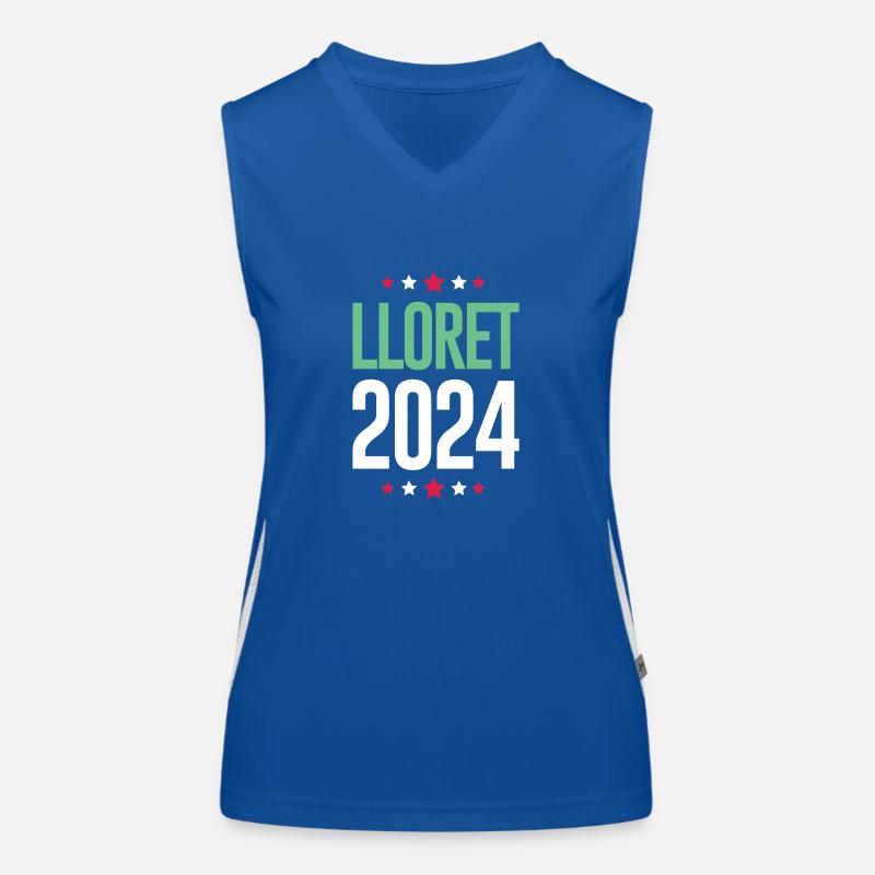 Jours fériés Lloret De Mar 2024 Débardeur respirant contrasté Femme