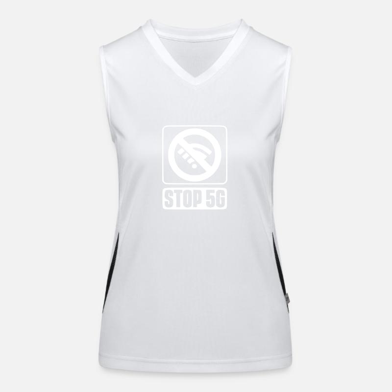 STOP 5G Funktionelles Kontrast-Tank Top für Frauen