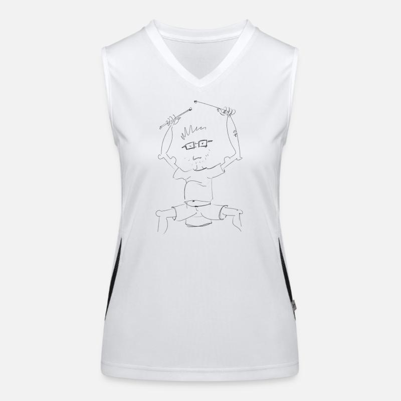 Drumnerd Women's Functional Contrast Tank Top
