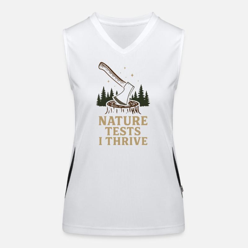 Survival Powers Boscroon Ferocious Abilities Women's Functional Contrast Tank Top
