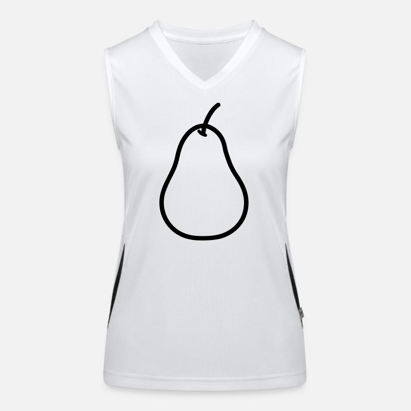 poire Débardeur respirant contrasté Femme