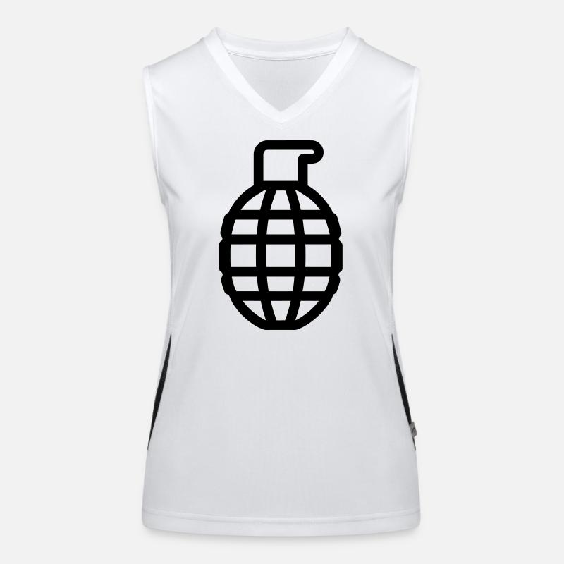 grenade Débardeur respirant contrasté Femme