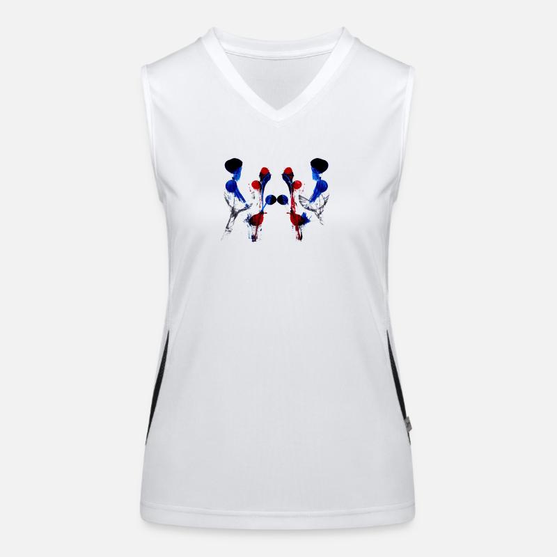 Le patient Débardeur respirant contrasté Femme