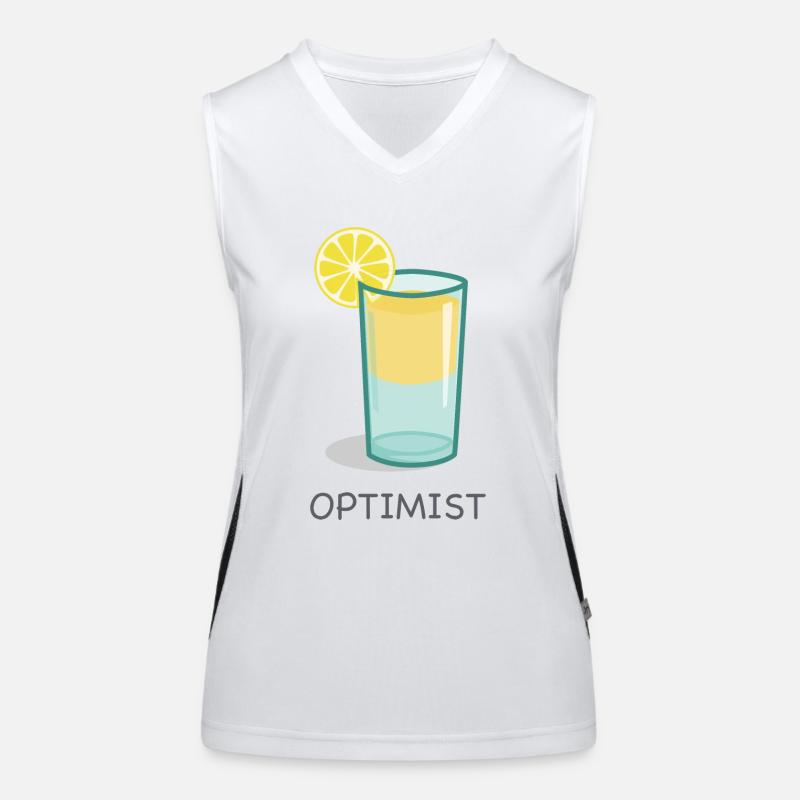 Optimist Funktionelles Kontrast-Tank Top für Frauen