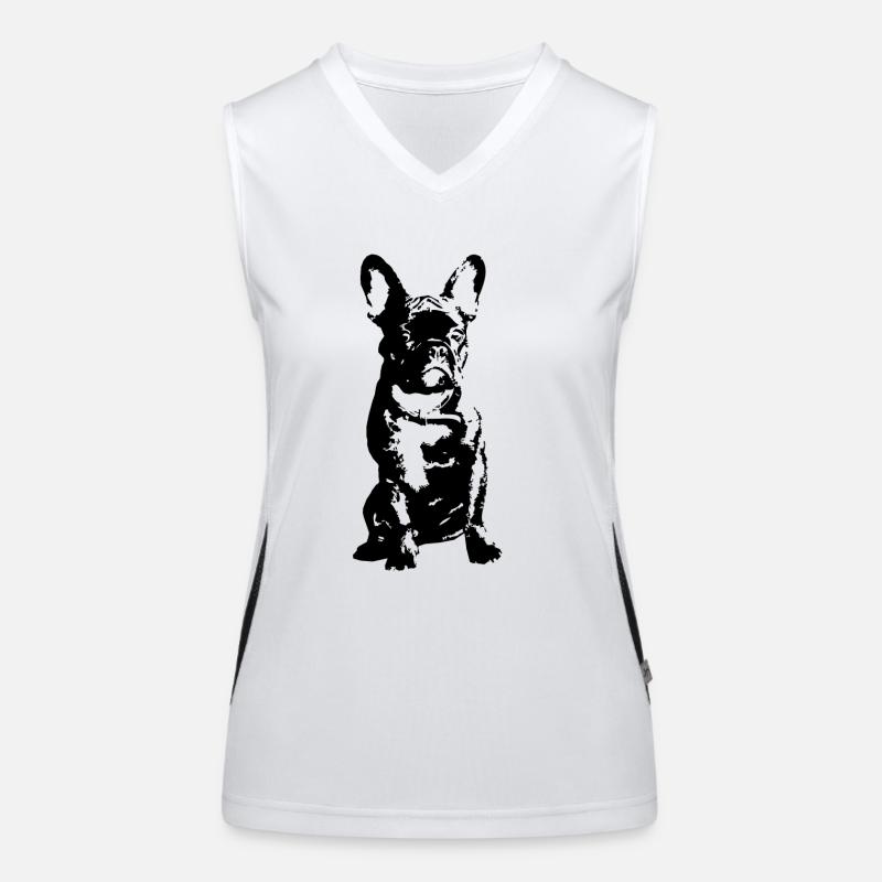 French Bully Women's Functional Contrast Tank Top