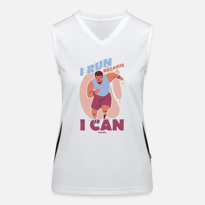 Courir Débardeur respirant contrasté Femme