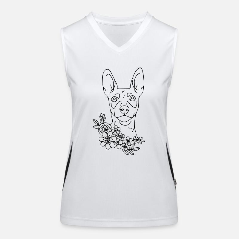 dog Women's Functional Contrast Tank Top
