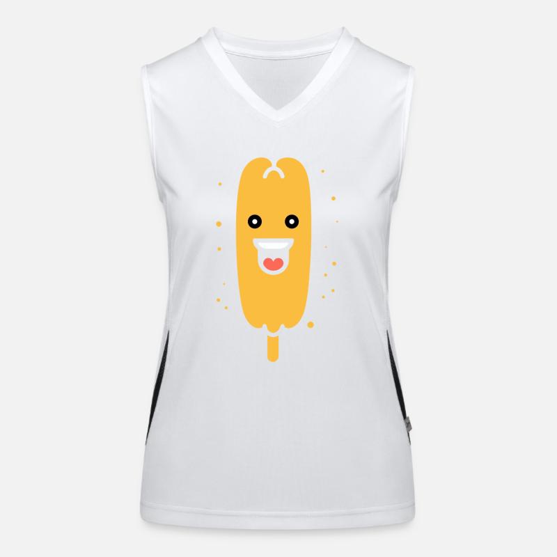 Mais Hundefutter Funktionelles Kontrast-Tank Top für Frauen