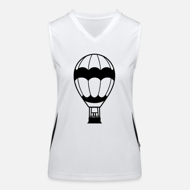 Luftballon Funktionelles Kontrast-Tank Top für Frauen