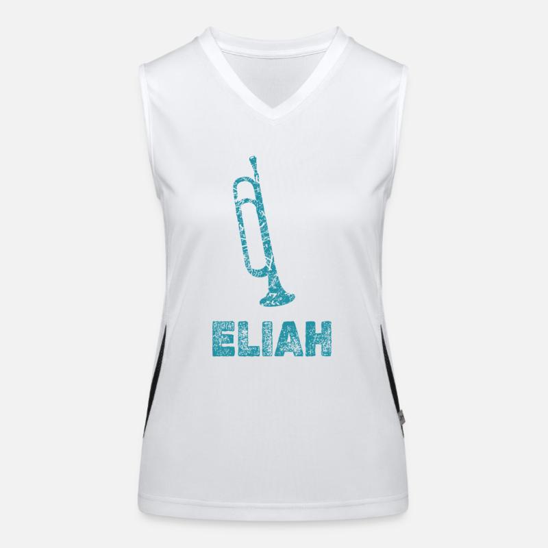 Blasmusik Eliah Funktionelles Kontrast-Tank Top für Frauen