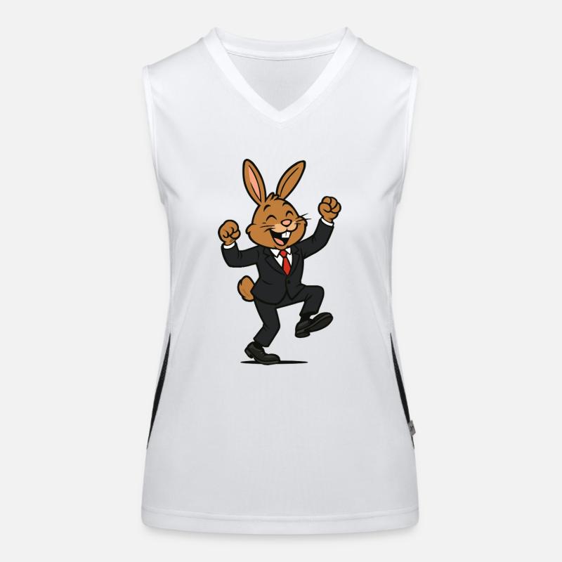 Danses de lapin Débardeur respirant contrasté Femme