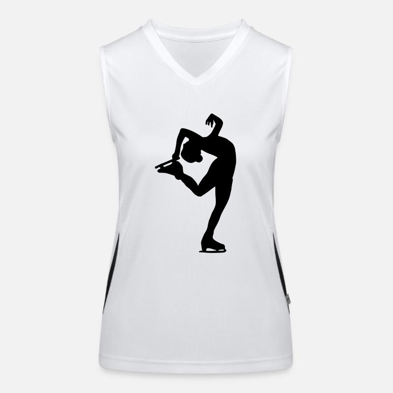 Figure Skating Women's Functional Contrast Tank Top