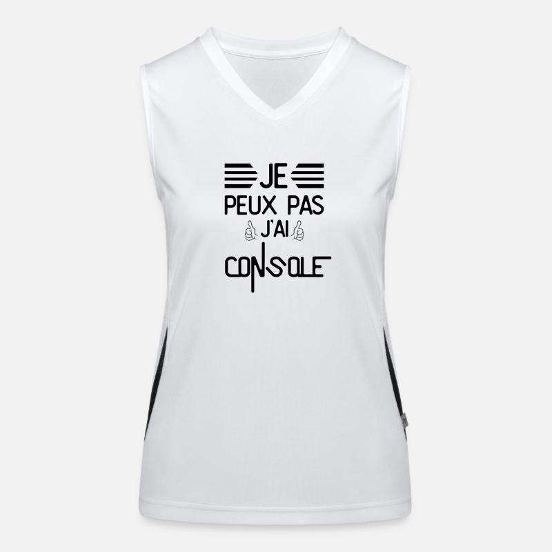 Je Peux Pas J Ai Console Débardeur respirant contrasté Femme