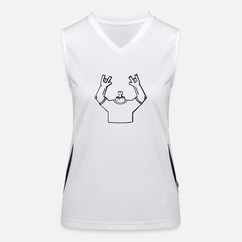 Headless gift gift idea Women's Functional Contrast Tank Top