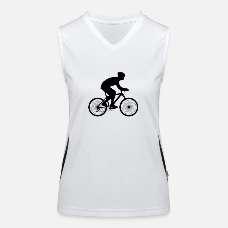 cyclistes Débardeur respirant contrasté Femme