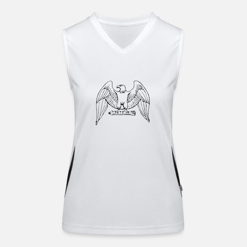 Adler Funktionelles Kontrast-Tank Top für Frauen