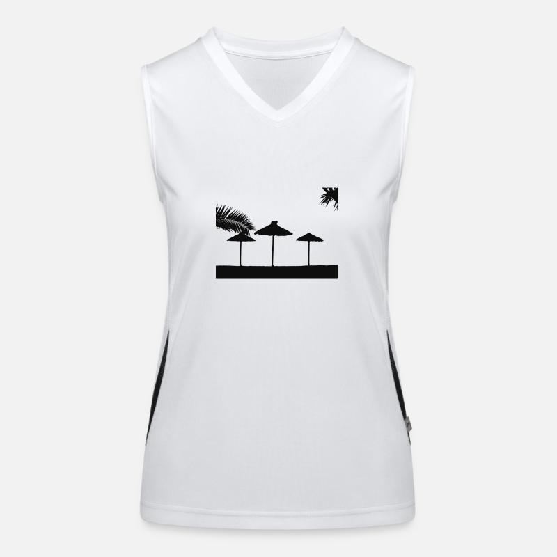 Beach Women's Functional Contrast Tank Top