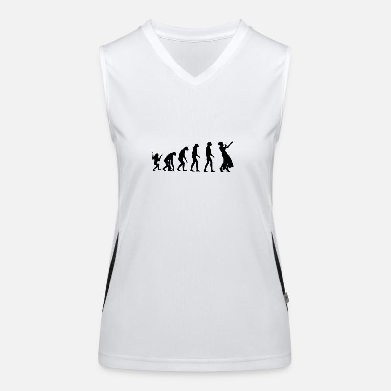 Evolution singer Women's Functional Contrast Tank Top