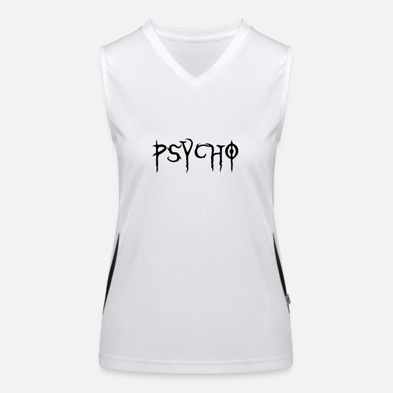 psycho 2 Débardeur respirant contrasté Femme