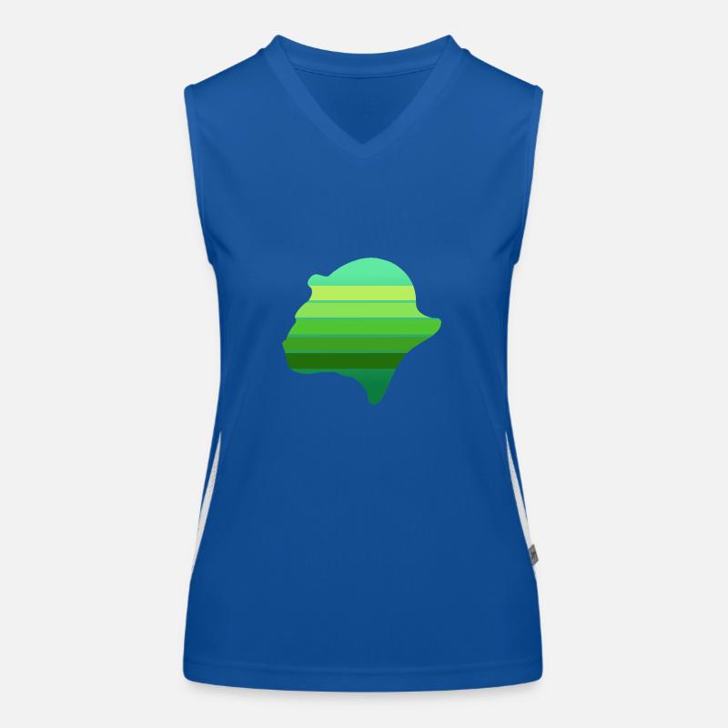 Hintergrundprofil N°2 Funktionelles Kontrast-Tank Top für Frauen