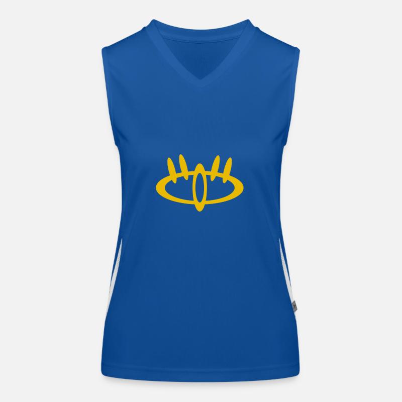 Muster N°2 Funktionelles Kontrast-Tank Top für Frauen