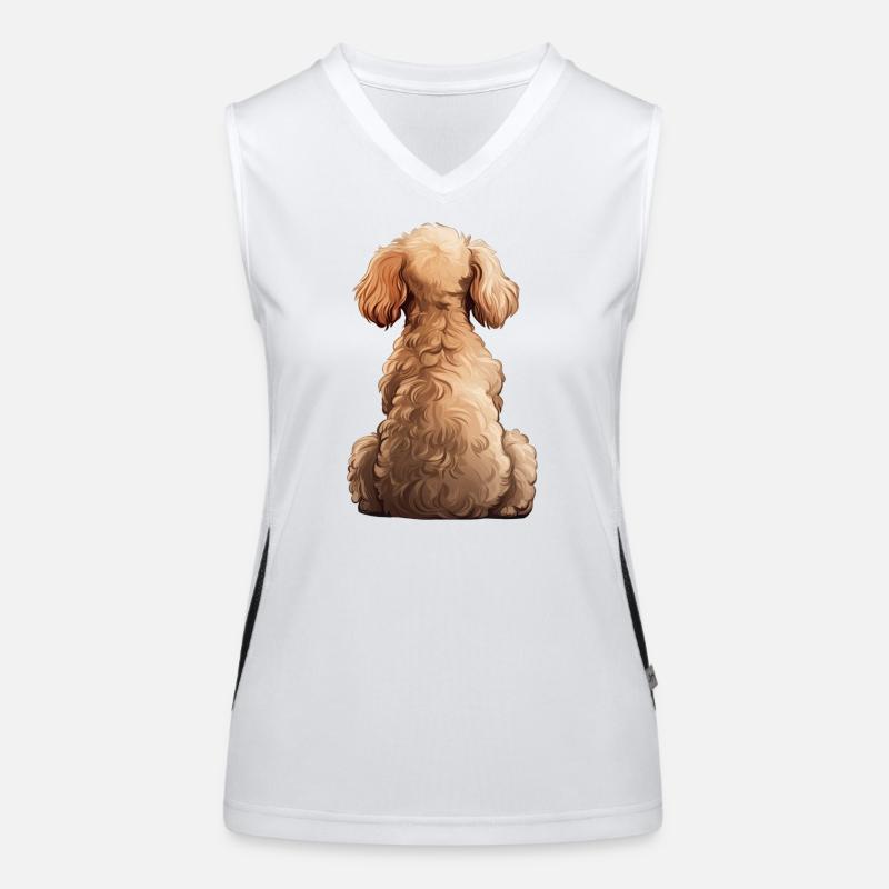 Poodle Women's Functional Contrast Tank Top